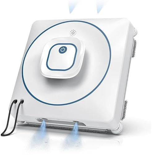 Window Cleaner Robot with 4 Cleaning Modes, 8000Pa Suction Remote Control