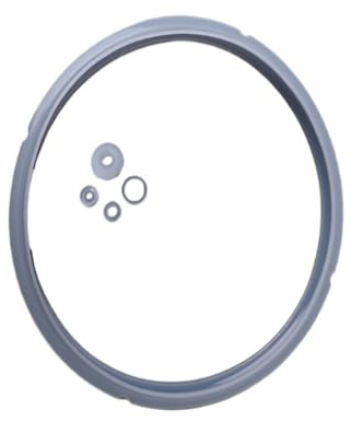 Silicone Sealing Ring, 20cm Silicone Rubber Gasket Sealing Ring for Pressure Cooker Parts 3-4L