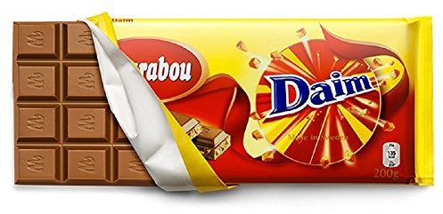 Marabou Milk Chocolate with Daim (hard crunchy caramel) 3 x 150g