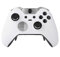 eXtremeRate Carcasa con 2 Anillos de Acento para Xbox One Elite Accesorios Protectora Placa Frontal Kit de reemplazo Cubierta Shell Funda para Xbox One Elite Control-Modelo 1698(Blanco)