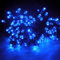 RunQiao 72ft/22m 200 Led Solar Lights Outdoor Garden Fairy String Lights for Trees Patio Fence Wedding Party Decorative Blue Christmas Tree Lights Waterproof 8 Modes