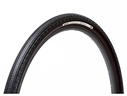 Panaracer Gravelking SK+ TLC-Neumático Plegable, Unisex, Negro/Negro, 700 x 43c
