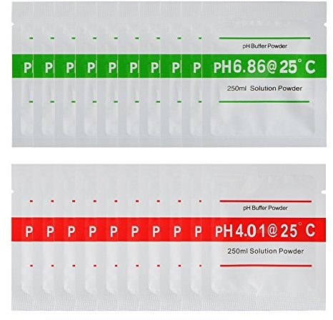 pH-Testmessgerät für pH-Pulver, pH-Kalibrierungspunkt, für pH-Wert, Kalibrierung, schnelle und genaue Kalibrierung des pH-Wertes von Wasser.