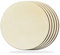 Haohai - Disque en bois naturel, 5 pièces de 20 cm, pour travaux manuels et décoration de porte