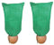 HH-LIFE 3 Stück 100x160 cm Winter Kordelzug Frostschutz Beutel Frostschutz Jacke Warme Decke für Gartenvlies Pflanzen (60g/m² Grün)