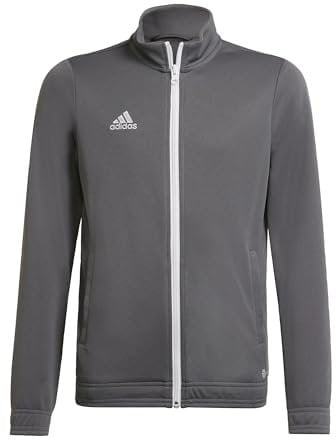 adidas Unisex Kinder Entrada 22 Track Jacket, Team Grey Four, 9-10 Years