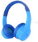 Motorola Moto JR300 Bluetooth Kids Headphones with Mic - Lightweight Over Ear Headphones for Kids, 85dB Volume Limiter, Audio Splitter for Sharing - Great for School, Travel, Gaming - Blue