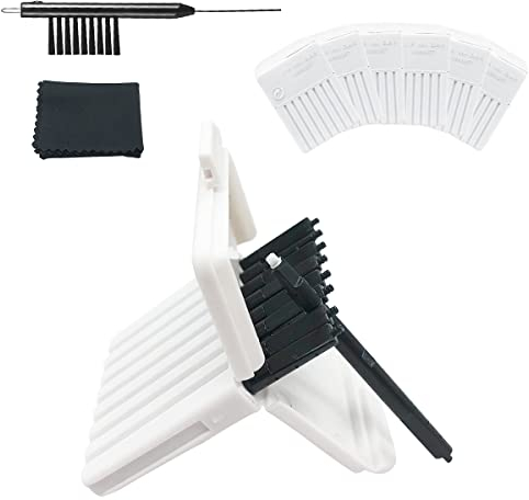 MiniR/miniReceiver Wachsschutzfilter für Siemens/Signia Hörgeräte mit Reinigungsbürste und Tragetasche, 6 Packungen