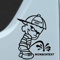 myrockshirt Piss auf mit 2 x Wunschtext LKW Trucks Automarken Logo nach Wunsch ca.20 cm Aufkleber Autoaufkleber Sticker Decal Tuning