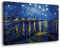 SpiritualHands Leinwandbild, Weizenfeld mit Zypressen, Vincent Van Gogh, The Starry Night Van Gogh, Selbstporträt, groß, gerahmt, Wandkunst, Gemälde für Wanddekorationen für Schlafzimmer (Vincent van
