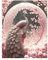 DCIDBEI 3D AI Diamond Painting Pfau Glitzer 40x50cm Diamant Painting Bilder Pfau Pink Diamant Painting Bilder Erwachsene Pfau Perlenbilder Erwachsene Pfau Diamant Gemälde Malen nach Zahlen Pfau Tiere