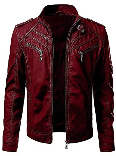 cappotti da uomo viola slim fit cappotto foderata giubbotto moto uomo estivo slim fit cappotto foderata ragazzo adolescente baseball t-shirt abbottonata cappotti da uomo Nero-E 29.99