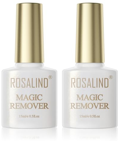 ROSALIND Nagellackentferner Für UV Nagellack Magic Remover, Gelnägel Entferner, Der Das Infiltrierende Gelöl Einfach Und Schnell Entfernt