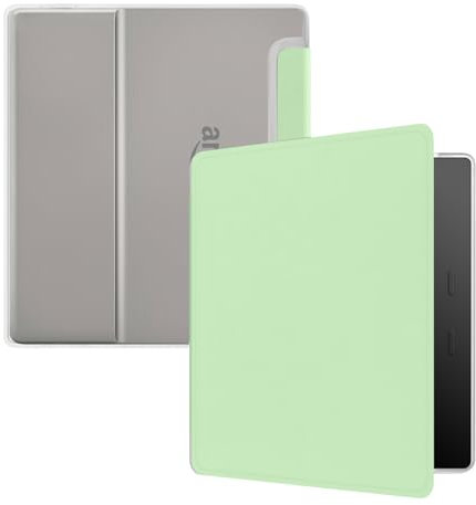 Custodia per Kindle Oasis da 7 (3a generazione 2017), ultra trasparente, morbida e flessibile, in TPU trasparente, con funzione di accensione/spegnimento automatico, per Kindle Oasis (modello n.