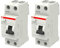 ABB Lot de 2 Interrupteurs différentiels à vis raccordement 40A 30mA Type AC