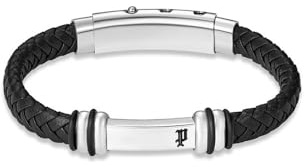POLICE Highbridge Armband für Herren Leder 195 mm