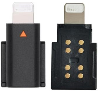 Original for DJI Mic 2 Mobile Phone Adapter for Lightning iPhone 11/12/13/14 Smartphone/PC/Mac Connector OEM Accessories Compatible with DJI Mic 2 Receiver