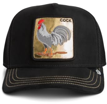 Goorin Bros. Trucker Cap Golden Cock Void Black Schwarz, Size:OneSize