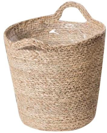 CLISPEED Panier Tressé pour Plantes Dintérieur Pot Décoratif Fait Main Panier de Rangement Polyvalent pour Fleurs et Objets Divers Style Campagne Moderne et Minimaliste et Pratique