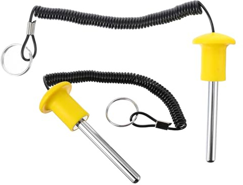 iplusmile 2 Stück Fitnessgeräte Stecknadel aus Kohlenstoffstahl mit Ergonomischem Griff Kompatibel für Profi und Heimtrainingsgeräte im Fitnessstudio