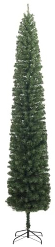 Albero di Natale artificiale sottile, 300 cm, in PVC