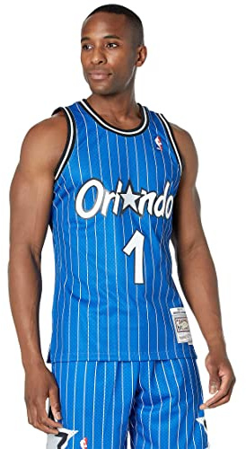 Mitchell & Ness Orlando Magic Anfernee Penny Hardaway 1994 Road Swingman Jersey (Large)