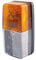 HELLA 2BE 003 347-001 Blinkleuchte - Halogen - 24/12V - Anbau/Anbau - Lichtscheibenfarbe: weiß/gelb - Stecker: Crimpkontakt - links/rechts - Menge: 1