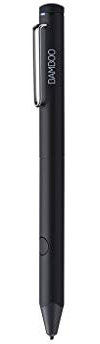 Wacom Bamboo Fineline Smart Stylus (3. Generation, Aktiver Touch Pen für Apple iOS Touchscreen-Eingabegeräte wie iPhone oder iPad) schwarz, K100879