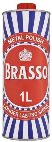 Brasso Metal Polish 1 Litre Polishing Tool for Brass, Copper & Stainless Steel