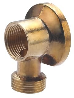 Raccord Laiton a Visser - Coude Applique mâle femelle 20x27 (3/4) NOYON & THIEBAULT