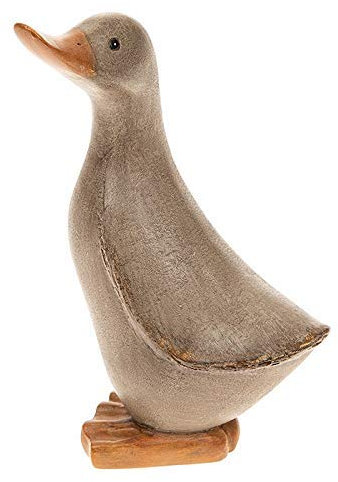 David's Ducks - Small Mocha Brown Duck Ornament