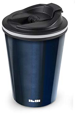 IBILI 758328B Vaso Termico Blue 280 ML, Stainless Steel