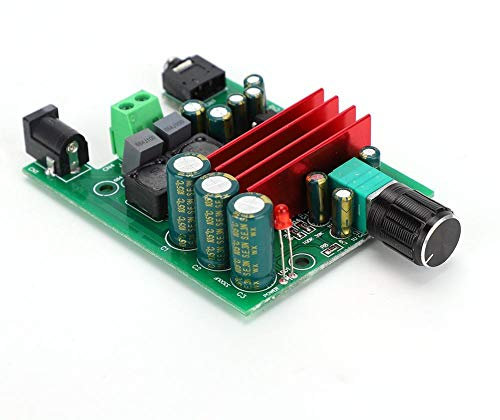 Topiky Digitaler Leistungsverstärker, TPA3116 100-W-Mono-Subwoofer-Audioverstärkerplatine Hi-Fi-Stereo-Sound-AMP-Modul mit NE5532 OPAMP für DIY-Lautsprecher für Audiosysteme