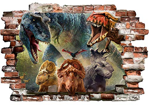 Dinosaurier wandtattoo kinderzimmer wandaufkleber PVC-Aufkleber Hauptdekorativer Aufkleber für Schlafzimmeraufkleber für das Kinder zimmer 50cm X 75cm
