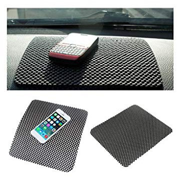 Dashboard Grip Mat Anti Slip Flexible Cut to Size for Car Van Rubber Skid Pad Holder