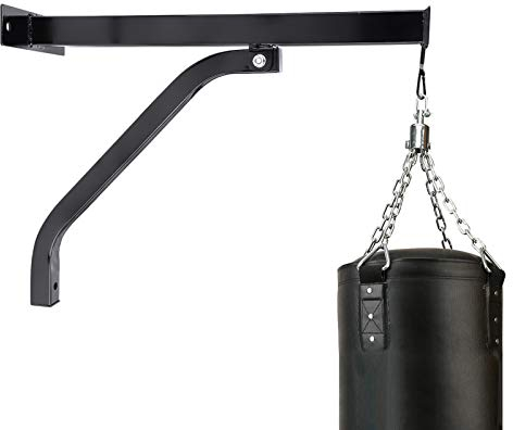 Boxsack Wandhalterung Boxen MMA Sandsack Halterung Sports Wandhalter Wandhalterung für Boxsack Wand Gym Fitness Stahl zum Aufhängen Ständer, Aufhängung für Boxsack bis 100 KG