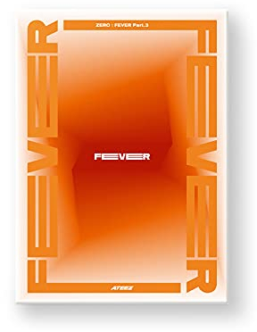 Genie Music Ateez - Zero : Fever Part.3 [Diary ver.] (7th Mini Album) Album+Pre Order Limited Folded Poster+BolsVos K-POP Webzine (20p), Decorative Stickers, Photocards
