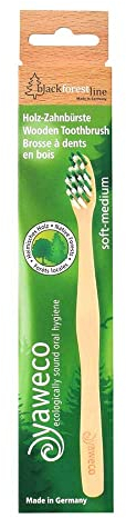 Yaweco Holz-Zahnbürste aus Buchenholz, Erwachsene (5)