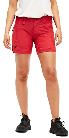 RevolutionRace Damen Hike & Dive Shorts, Hybrid Wandershorts und Badeshorts für alle Outdoor-Aktivitäten, Salsa, L