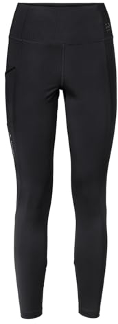 VAUDE Damen Women's Essential Tights Hose, Schwarz, 38 Slim EU