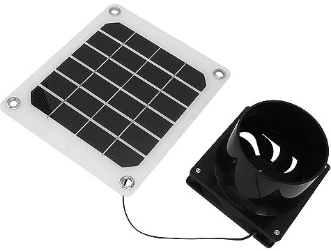 HEEPDD Ventilatore a pannello solare a energia solare 20W Ventilatore di ventilazione alimentato solare portatile
