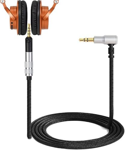 V-MOTA Kopfhörerkabel kompatibel mit Audio-Technica ATH-M40X ATH-M50x ATH-M60X ATH-M70x Headset (nicht passend für ATH-M50X BT) (1,3 m))