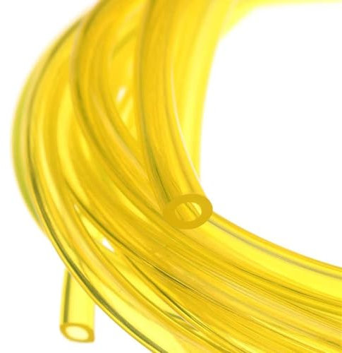 4 Pcs Fuel Pipe line Hose Kit, Fuel Line Hose Tube, Flexible Length 1 m, Diesel Fuel Line Replacement Clear Tubing Fuel for Trimmer, Chiansaw, Blower (2 x 3.5mm, 3 x 5mm, 2.5 x 5mm, 3 x 6mm)