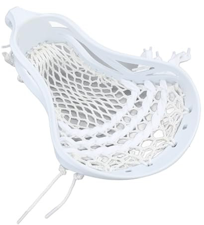 Depisuta Testa di Lacrosse, Testa di Lacrosse incordata in Nylon Testa di Bastone di Lacrosse Professionale Testa di Portiere incordata a Prova di Usura, per la Competizione di (Uomini)