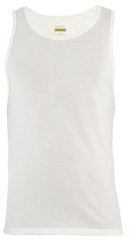 Icebreaker Herren Anatomica Tank-Unterwäsche, Schwarz/Monsoon, Größe S