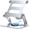 Lucrave Soporte para iPad, Soporte Giratorio 360 para Tableta, Soporte Plegable de Aluminio para Monitor para Escritorio Compatible con iPad Pro 10.5, 11, 13, Air Mini 4 5 6, Samsung Tab(4-13'')