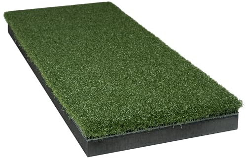The Indoor Golf Shop SIGPRO Softy Hitting Strip - Professional-Grade, Replaceable Golf Hitting Mat - Realistic Fairway Feel - Teeline Turf Mimics Grass - Real Tee Capable - Joint-Friendly