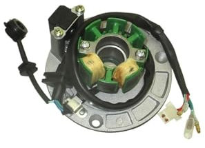 Motocicleta Estator Bobina Estator De Bobina Magneto para Motor De 4 Tiempos Refrigerado por Aceite Zongshen 155cc para GPX 150cc 160cc Pit Dirt Bike