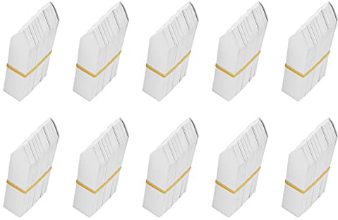 NIZEAMI 1000 Pcs 4 Inch Plant Tags Garden Nursery Labels Plastic Pot Labels White