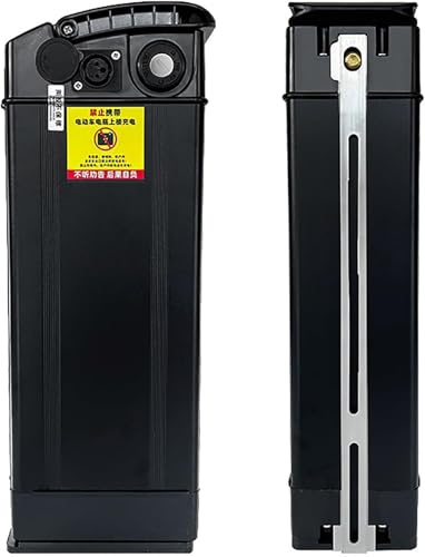 E-Bike Pedelec Battery 48V Rechargeable Battery Pack 12Ah 15Ah 20Ah 25Ah 30Ah 35Ah with BMS Protection High Power Battery for 500-1500W Motor Electric Bicycle Scooter 48V 35Ah,370mm